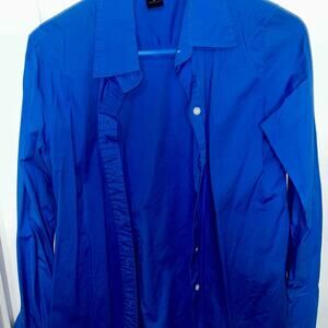 Moda International Blue Button Down Shirt